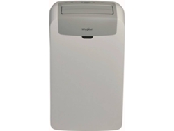 Aire Acondicionado Portátil WHIRLPOOL PACW 9HP (20 m² - 2581 Frig/h - Blanco)
