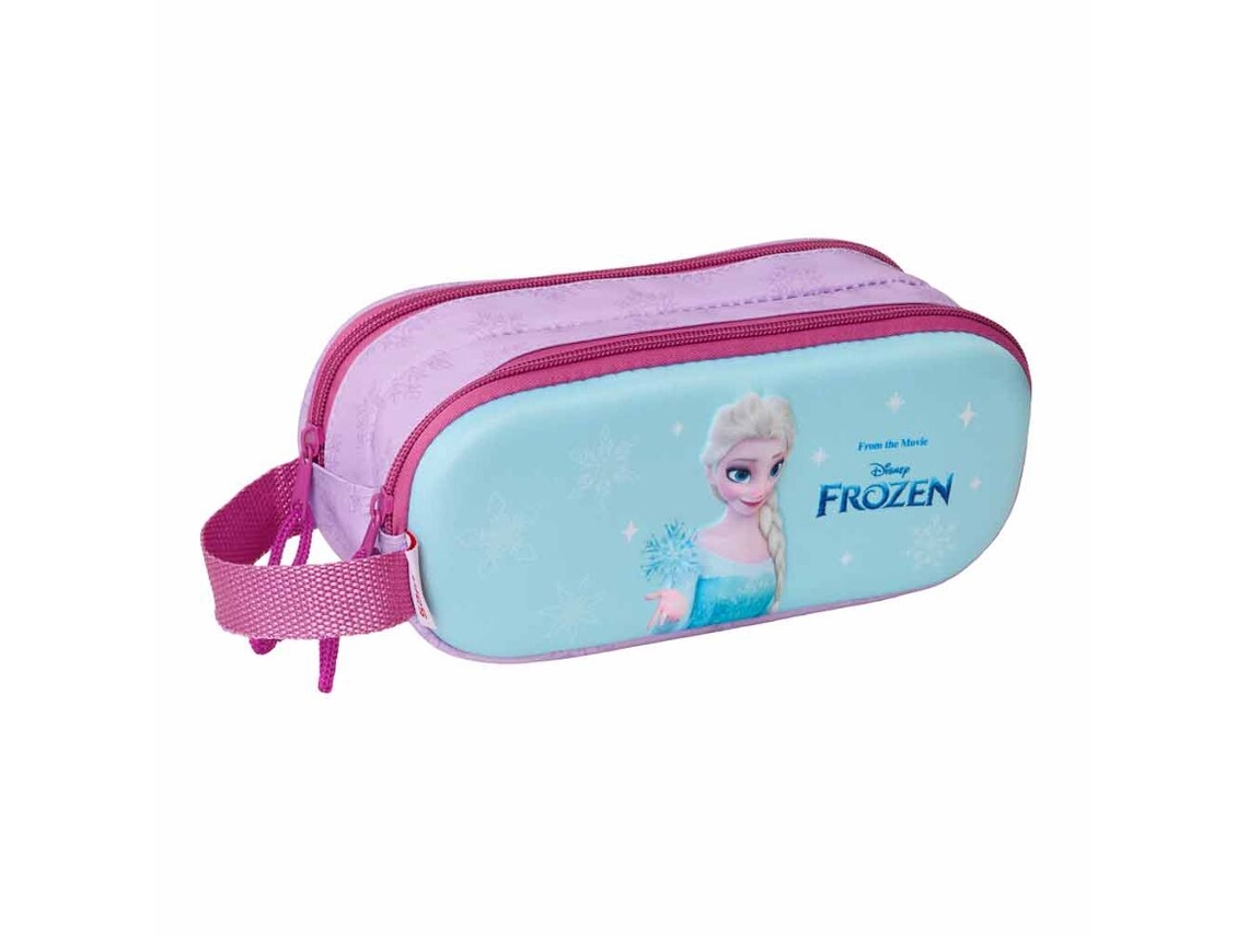 Estuche Doble FROZEN 3D (21 x 6 x 8 cm)