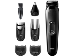 Afeitadora Multifunción BRAUN MGK S3 MGK3220 6 En 1 (Batería - 0.5 - 21 mm)