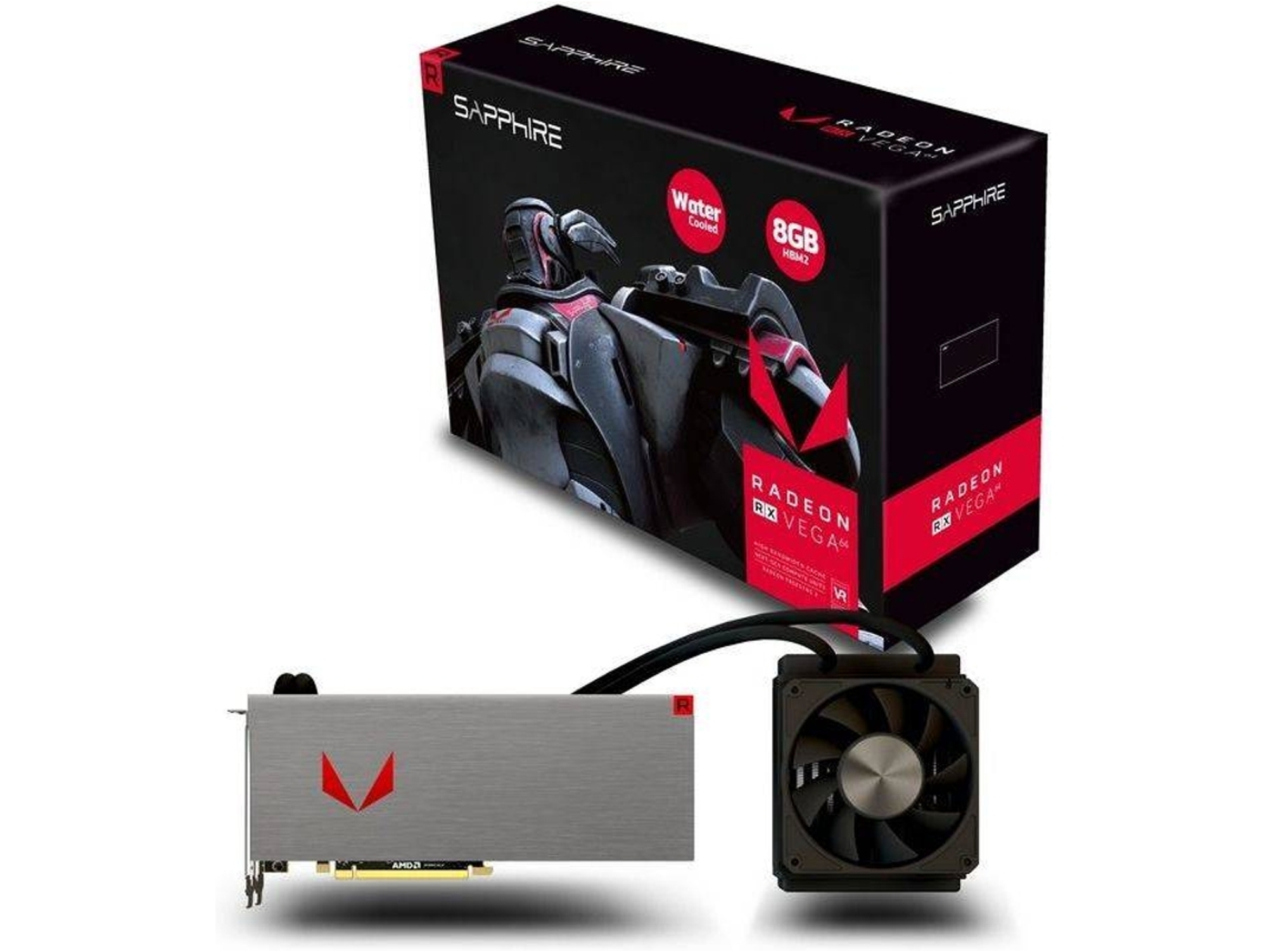 Tarjeta Gráfiaca MSI RX VEGA 64 8GB LIQUID COOLING