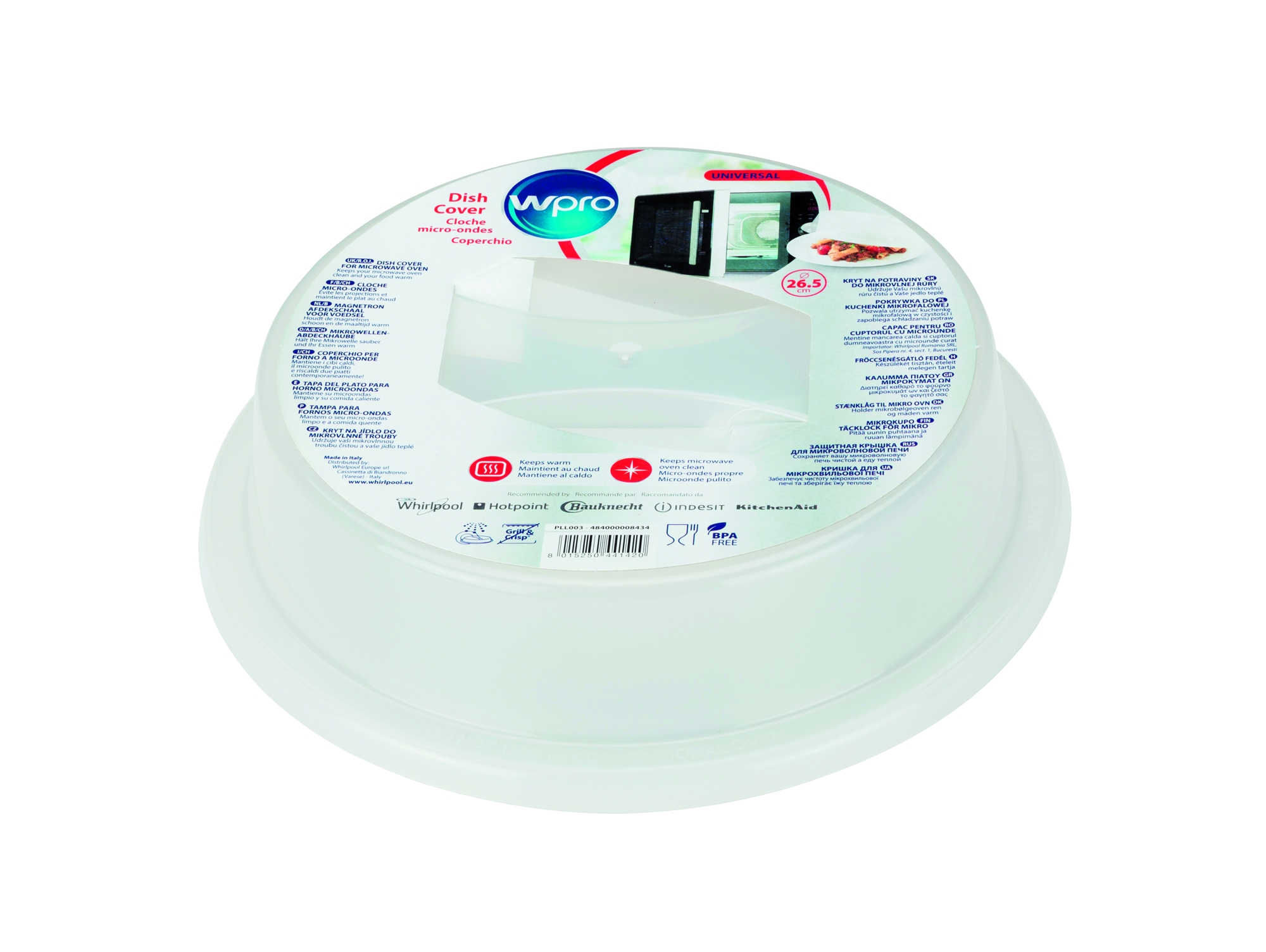 Tapa Microondas WPRO PLL003