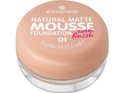 ESSENCE Base de Maquillaje Natural Mate Mousse 01 (14 ml)