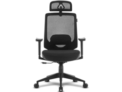 Silla de Oficina Ergonómica ALPHA GAMER Stella (Negro)