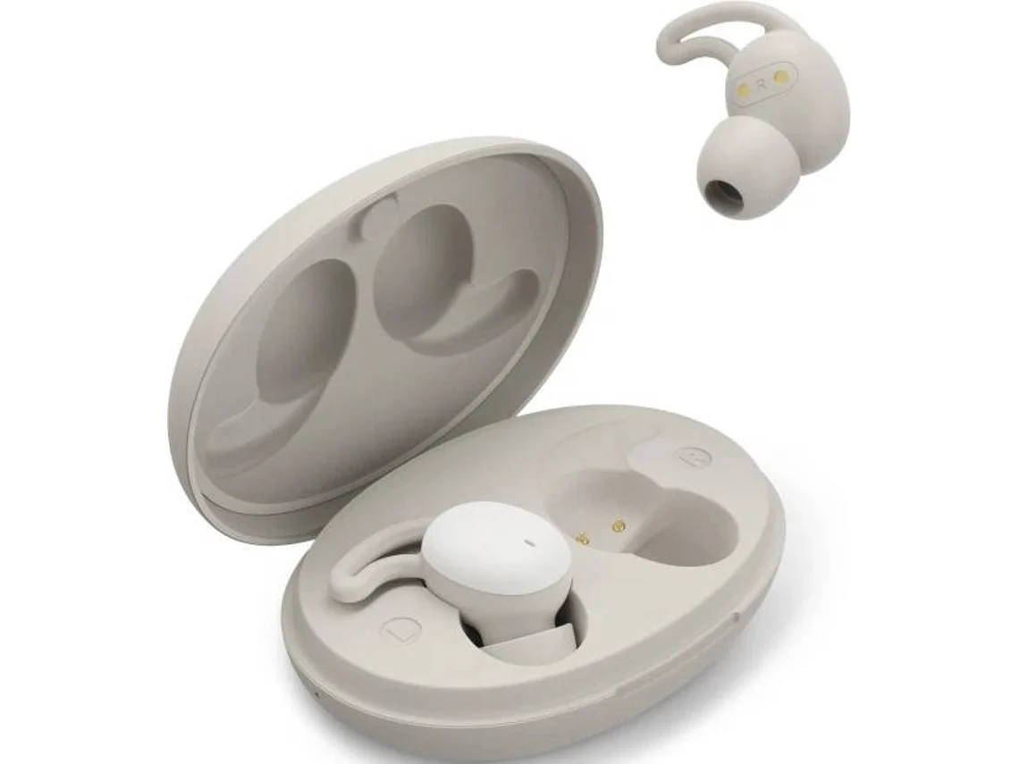 Auriculares Bluetooth True Wireless Stereo HAMA Spirit Calm (In Ear - Micrófono - Blanco)