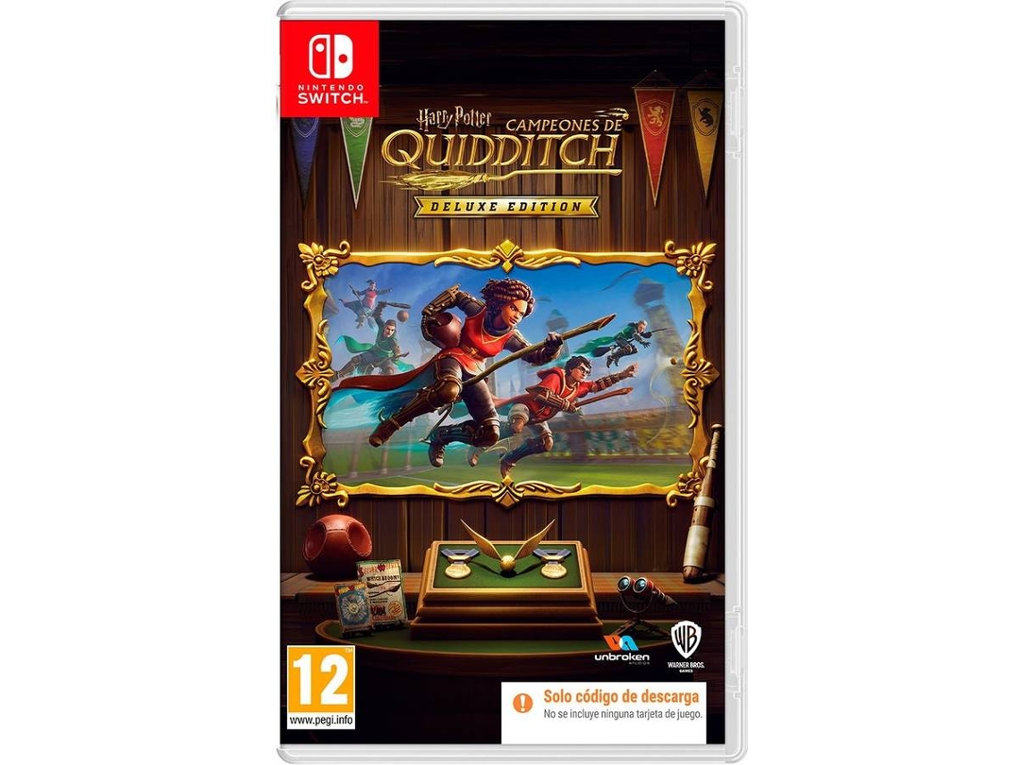 Juego Nintendo Switch Harry Potter Campeones Quidditch Deluxe Edition