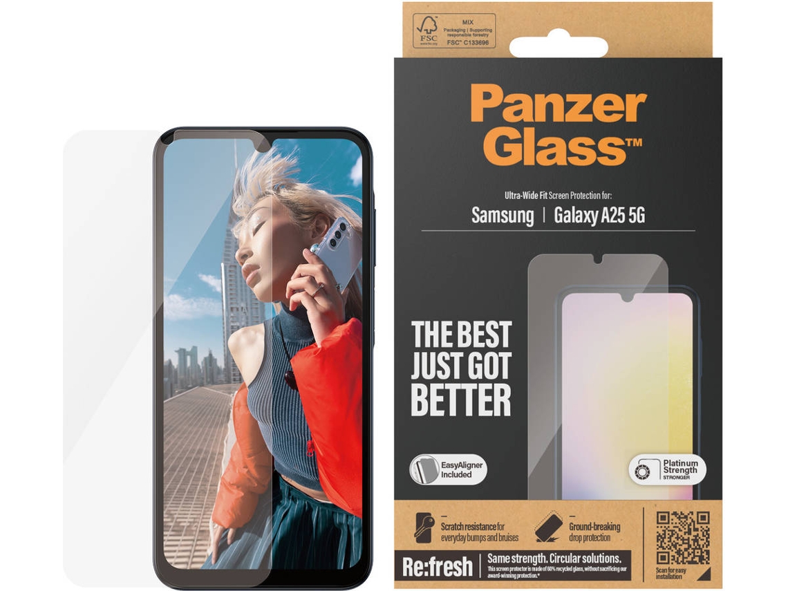 Protector de pantalla de Vidrio PANZERGLASS Galaxy A25
