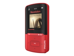 Lector MP4 PHILIPS GoGear Vibe 4GB Rojo