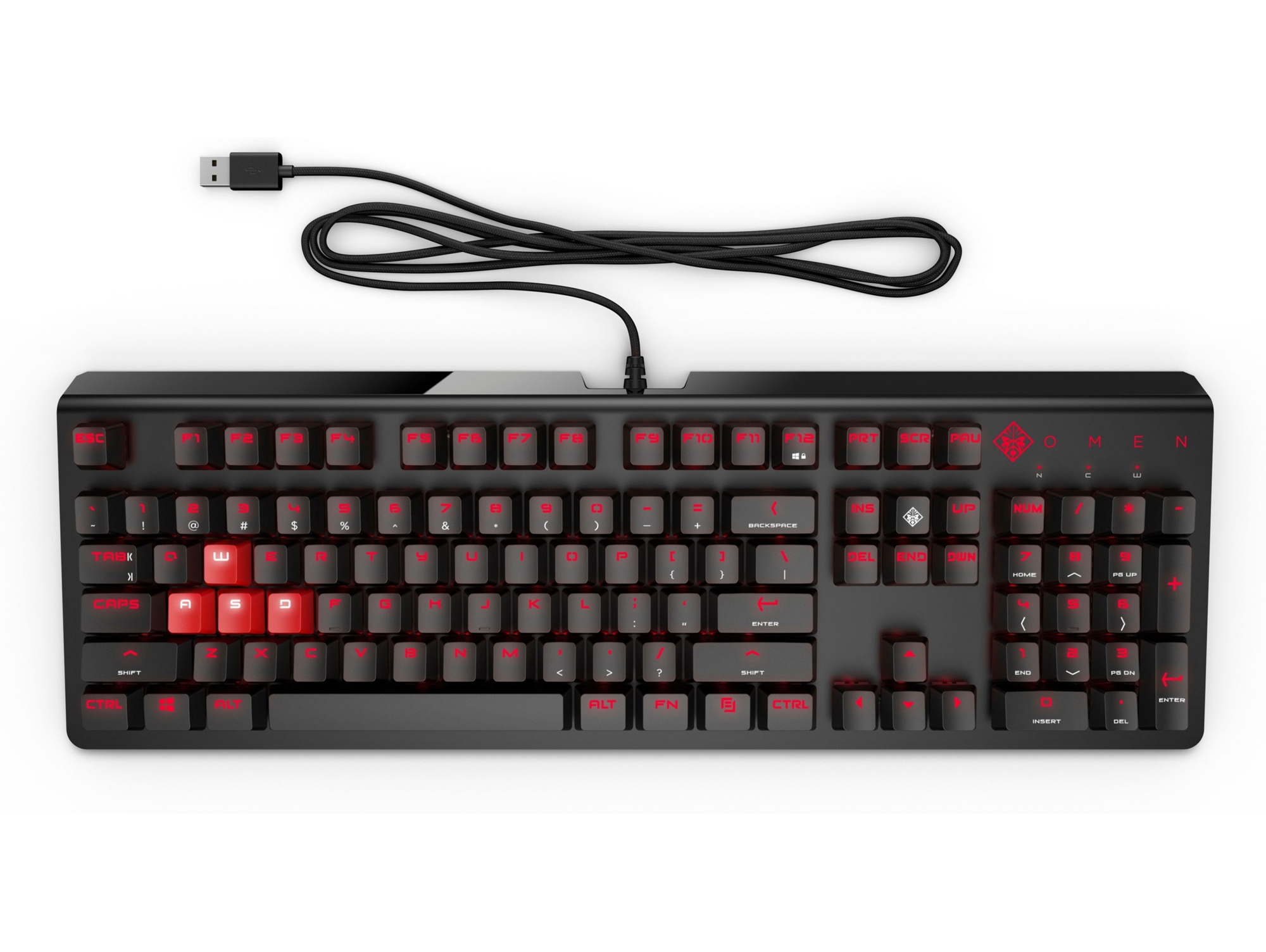 Teclado Gaming HP Keyboard 1100 (Mecánico - Inglés - Negro)