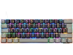 Mini Teclado Tri-Mode N'Play Conquer 4.0 (Mecânico - Blanco)