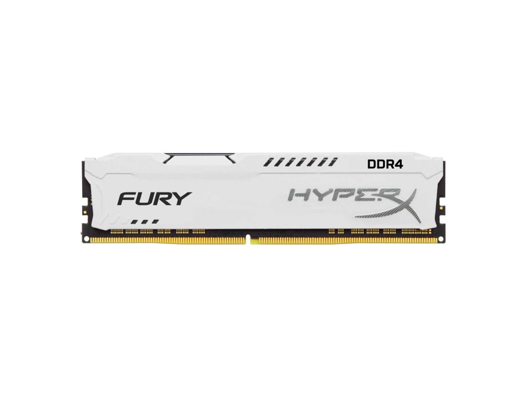 Memoria RAM DDR4 HYPERX Fury (1 x 16 GB - 2400 MHz - CL 15 - Blanco)