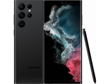 Smartphone SAMSUNG Galaxy S22 Ultra 5G (6.8'' - 12 GB - 512 GB - Negro)