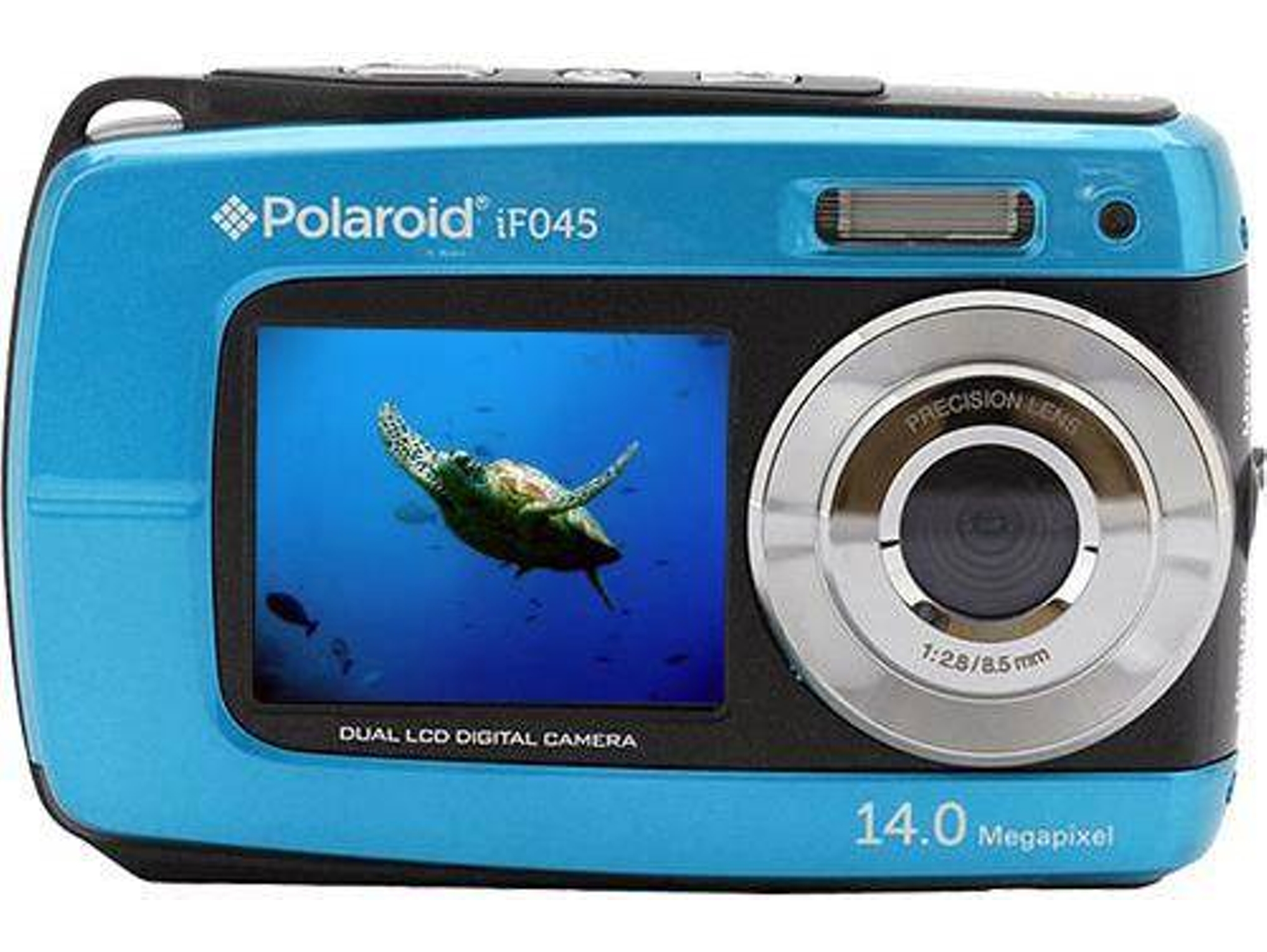 Cámara Compacta POLAROID CFD IF045  (Azul - 14 MP - ISO: 50 a 800)