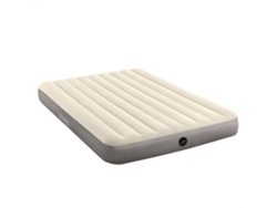Colchón Hinchable INTEX Dura-Beam Standard Single-High Crema Vinilo (152 x 203 x 25 cm)