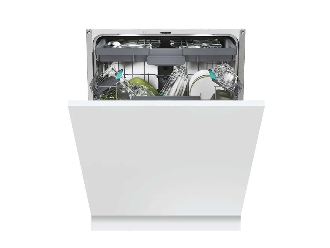 Lavavajillas Integrable CANDY CNS 4A4S (14 Cubiertos - 60 cm - Gris)