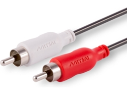 Cable Audio MITSAI 2RCA (Macho-Macho) 1,5M