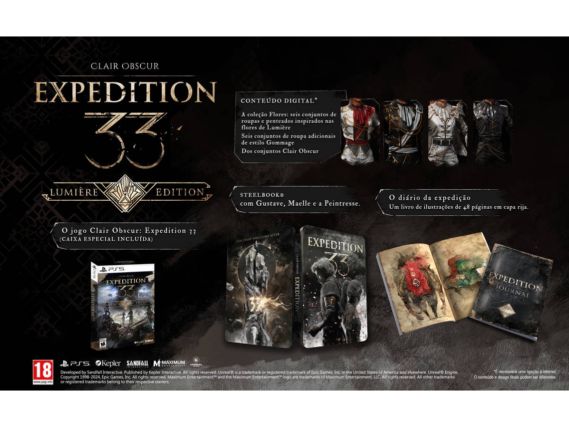 Juego  PS5 Clair Obscur: Expedition 33 Ed Lumiere