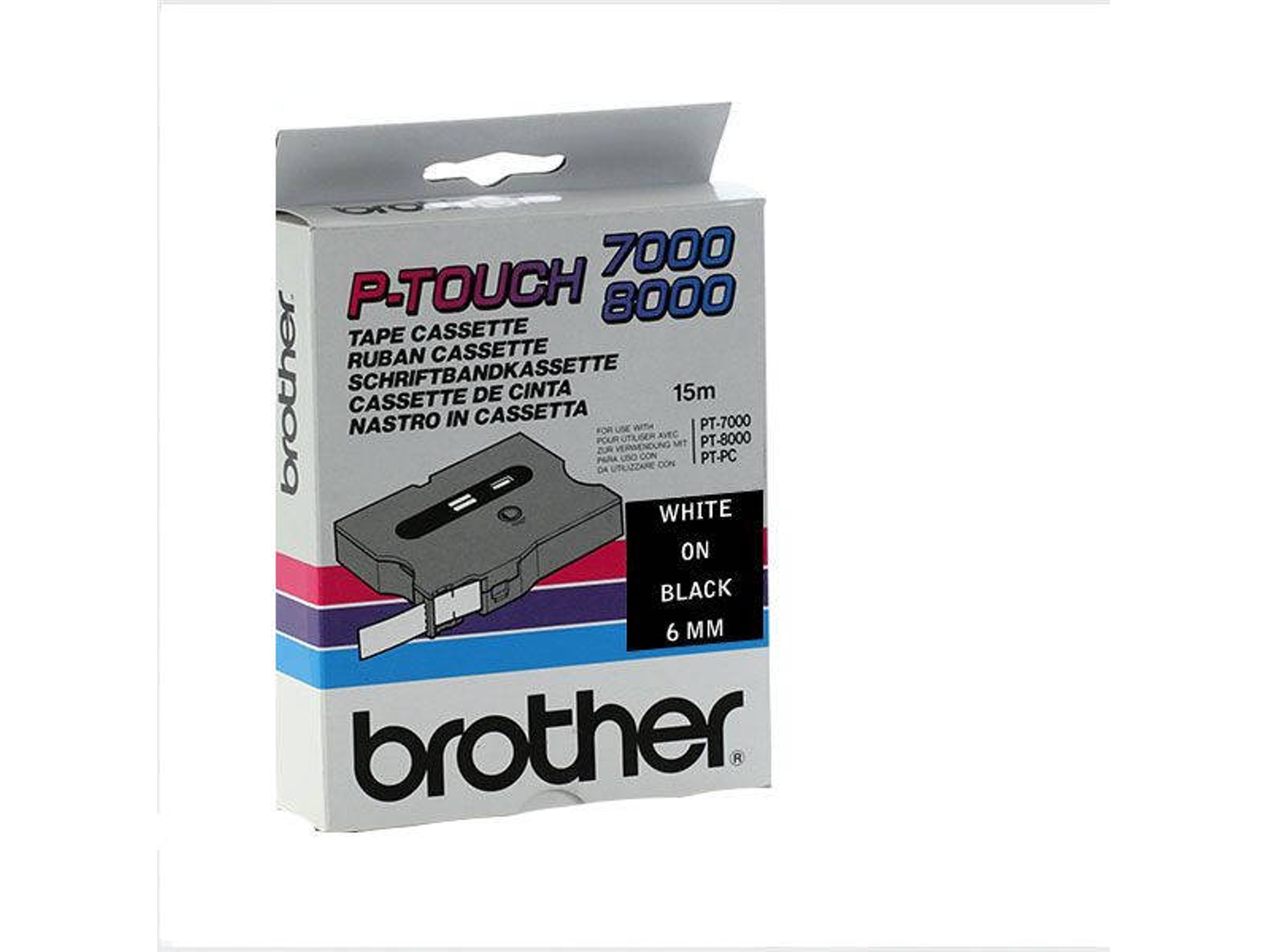 Cinta de etiquetas BROTHER TX315