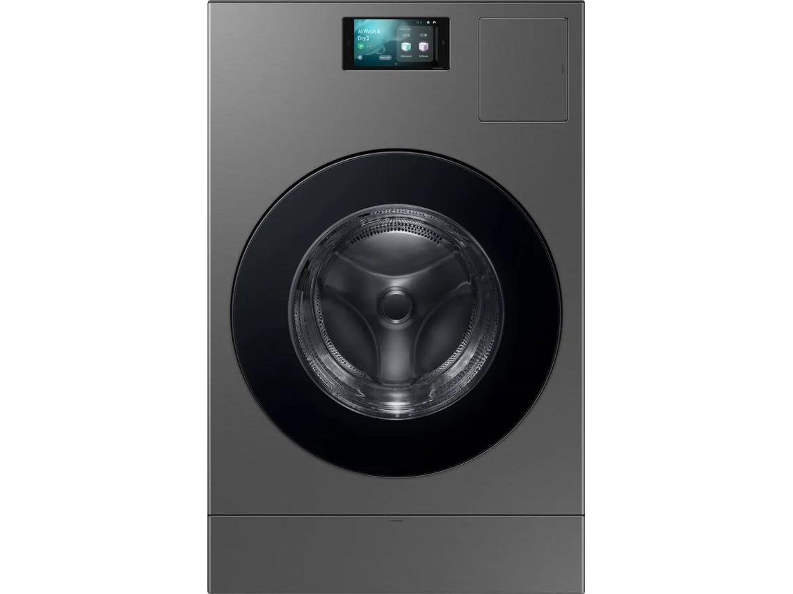 Lavasecadora SAMSUNG WD18DB8995BZT2 Bespoke AI (18/11 kg - 1100 rpm - Gris)