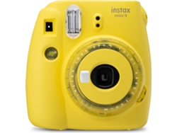 Kit Cámara Instantánea FUJIFILM Instax Mini 9 Clear (Amarillo - Obturación: 1/60 s - 2x Pilas AA - 62x46mm)