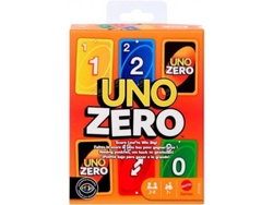 Juego de Cartas UNO Zero (Edad Mínima Recomendada: 7 Años)