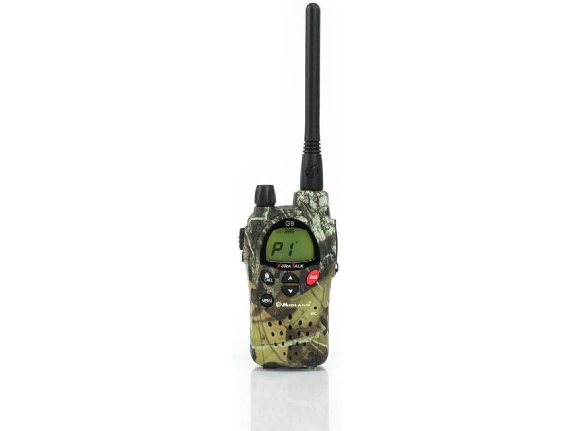 Walkie-Talkie MIDLAND G9 Plus Mimetic (8 Canales - Hasta 10 Km - Hasta 12h)