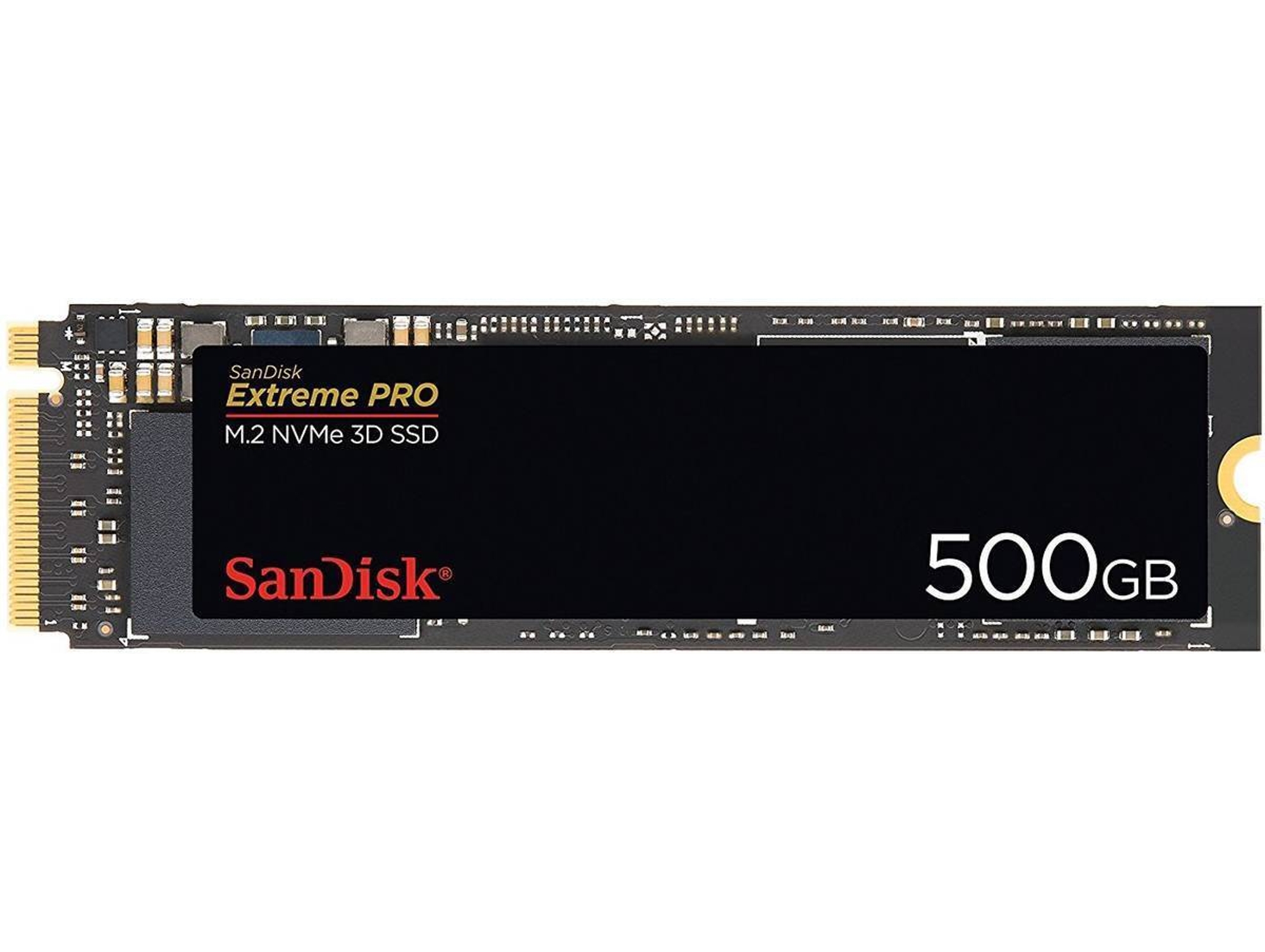 Disco SSD Interno SANDISK Extreme Pro (500 GB - M.2 PCI-Express - 3400 MB/s)