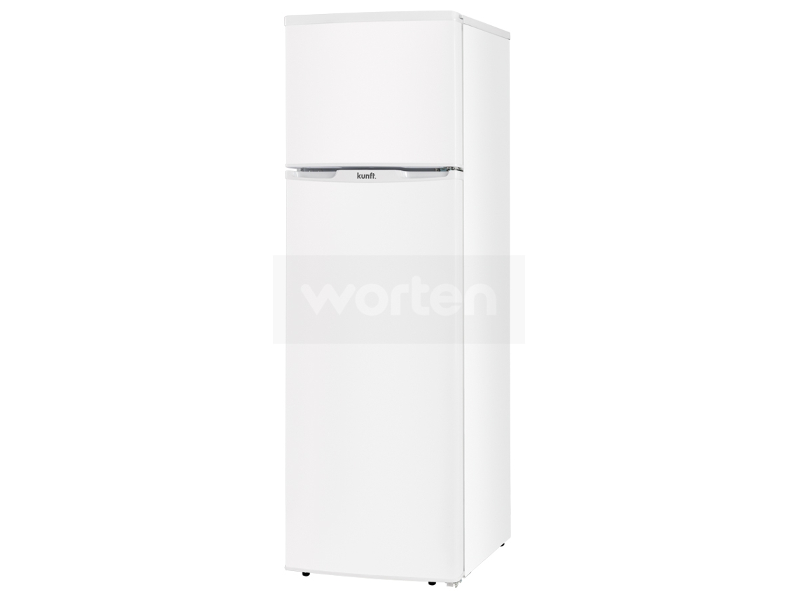 Frigorífico 2 puertas KUNFT KDD3919 (Outlet Grado A - Estático - 168.7 cm - 270 L Blanco)
