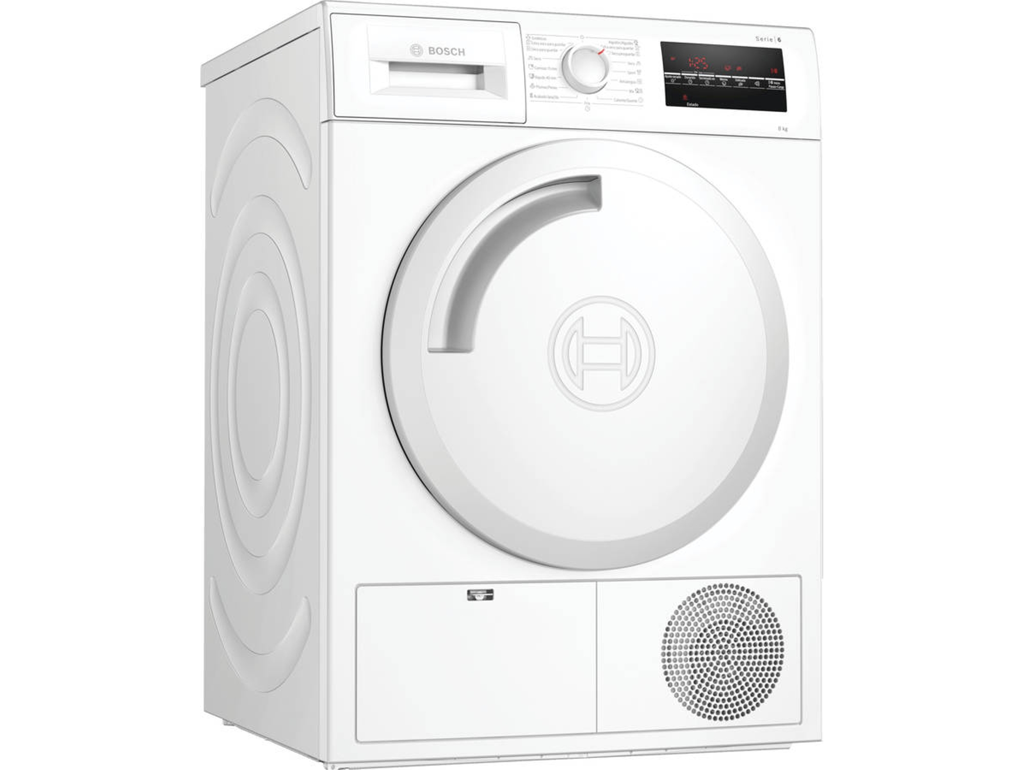 Secadora BOSCH WTG84260ES (8 kg - Condensación - Blanco)