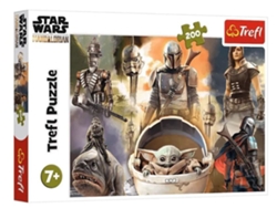 Puzzle TREFL Star Wars: The Mandalorian (Edad Mínima: 7 Años - 200 Piezas)
