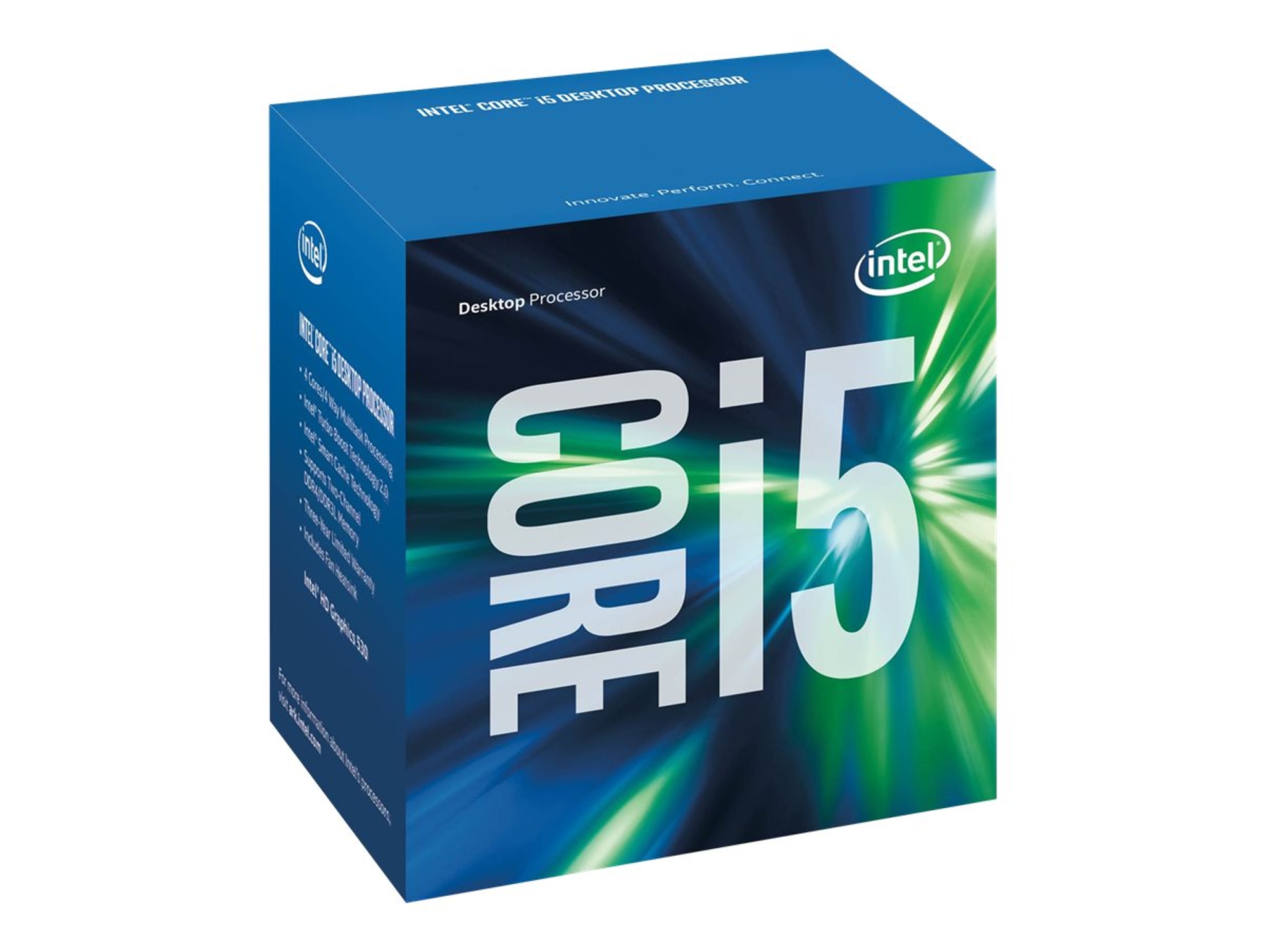Procesador INTEL Core i5-6600 (Socket LGA1151 - Quad-Core - 3.3 GHz)