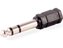 Adaptador Audio MITSAI Jack 6.35mm (Macho) - 3.5mm (Hembra)