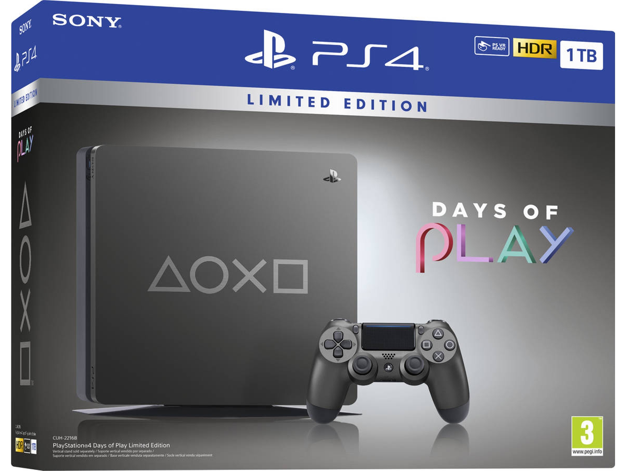 Consola PS4 Slim 1TB Days of Play Limited Edition (M3)