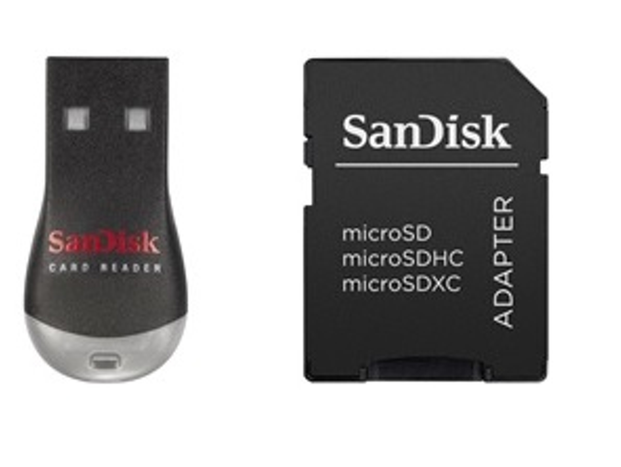 Adaptador SANDISK MicroSD + Adaptador SD
