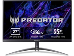 Monitor Gaming ACER Predator XB273KV3 (27'' - 4K Ultra HD - IPS - 160 Hz - Negro)