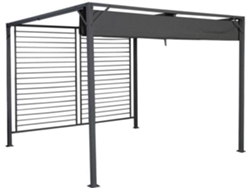  Pérgola ajustable ITEM (gris - 300 x 300 x 230)
