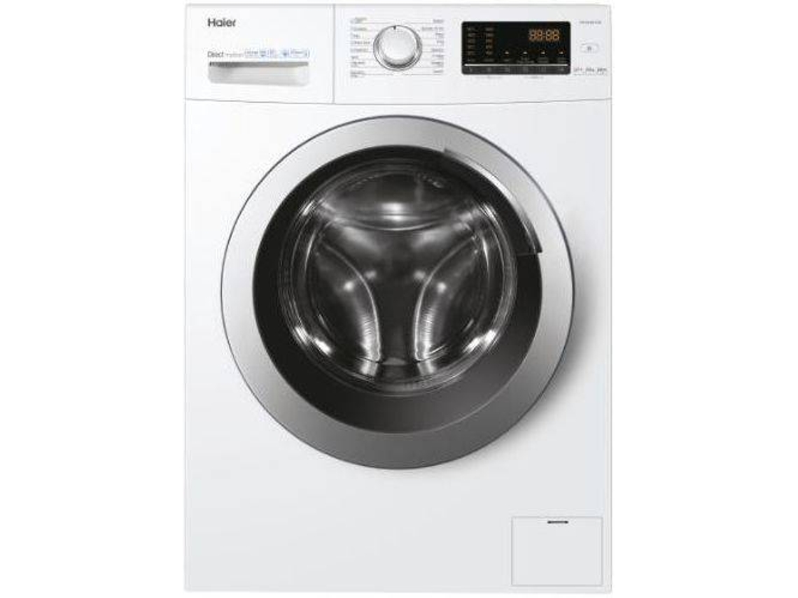 Lavadora HAIER HW100-BE1239 (10 kg - 1200 rpm - Blanco)