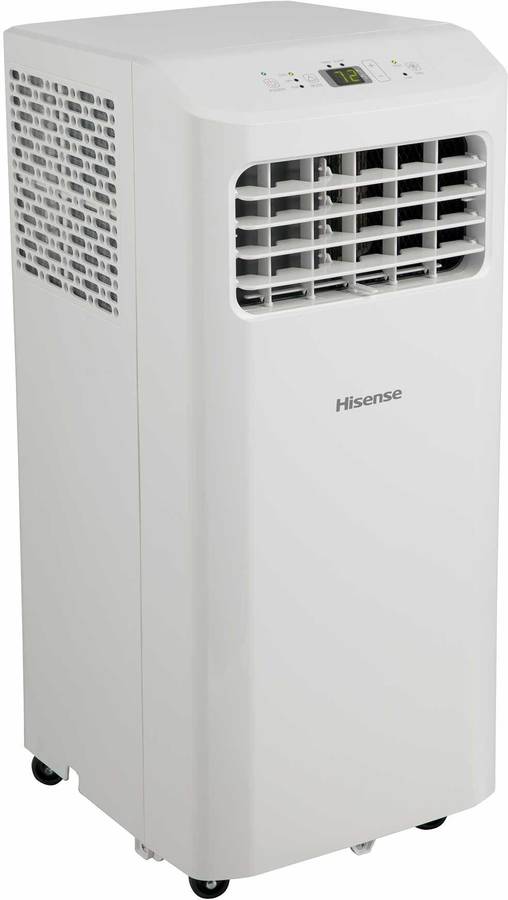 Aire Acondicionado Portátil HISENSE APC07 (14 m² - 7000 BTU - Blanco)