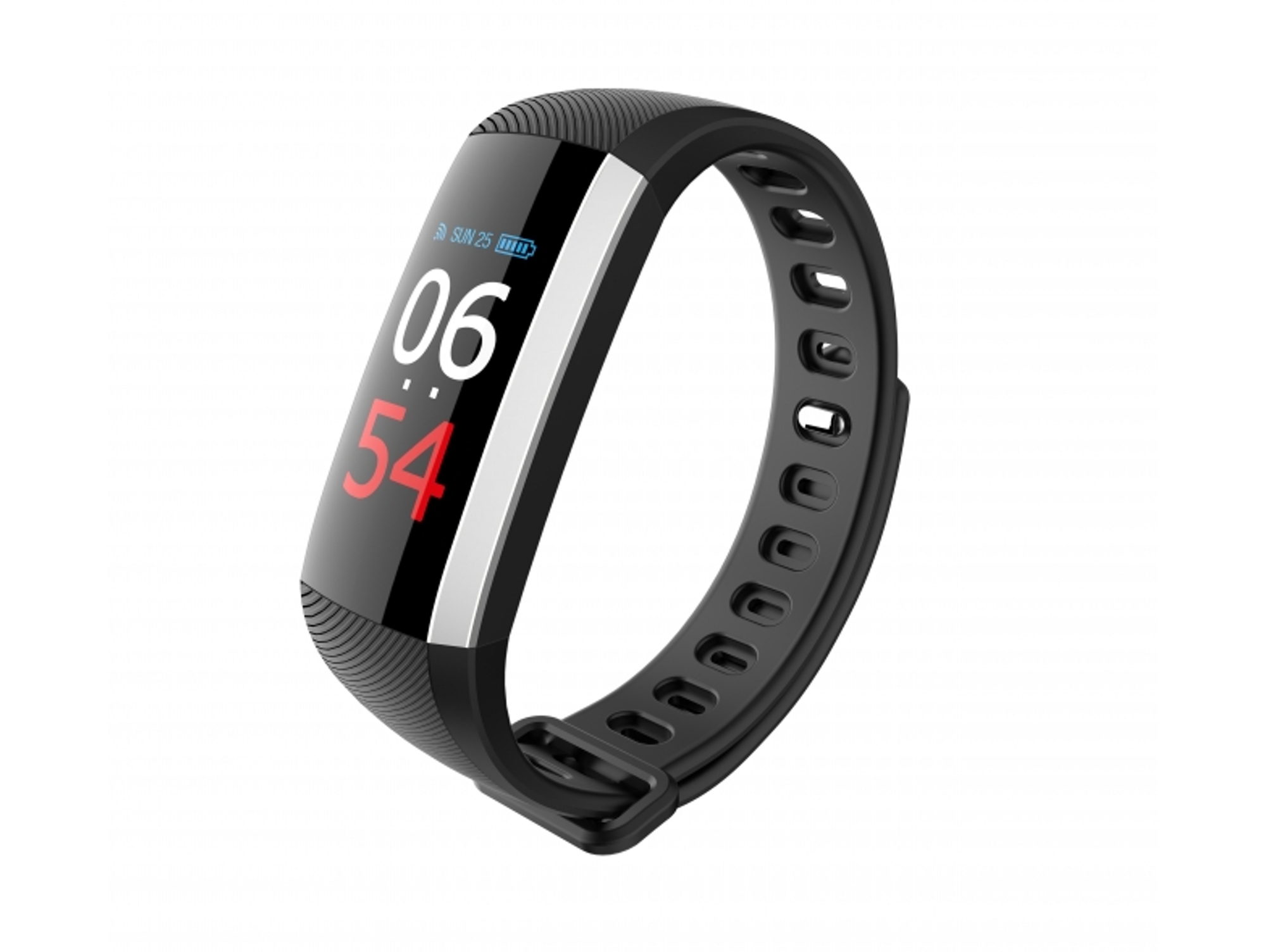 Pulsera de actividad LEOTEC Fitness Color Health (Bluetooth - Hasta 5-7 días de autonomía - Resistente al agua - Negro)