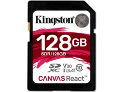 Tarjeta de Memoria SDXC KINGSTON 128GB  Canvas React 1