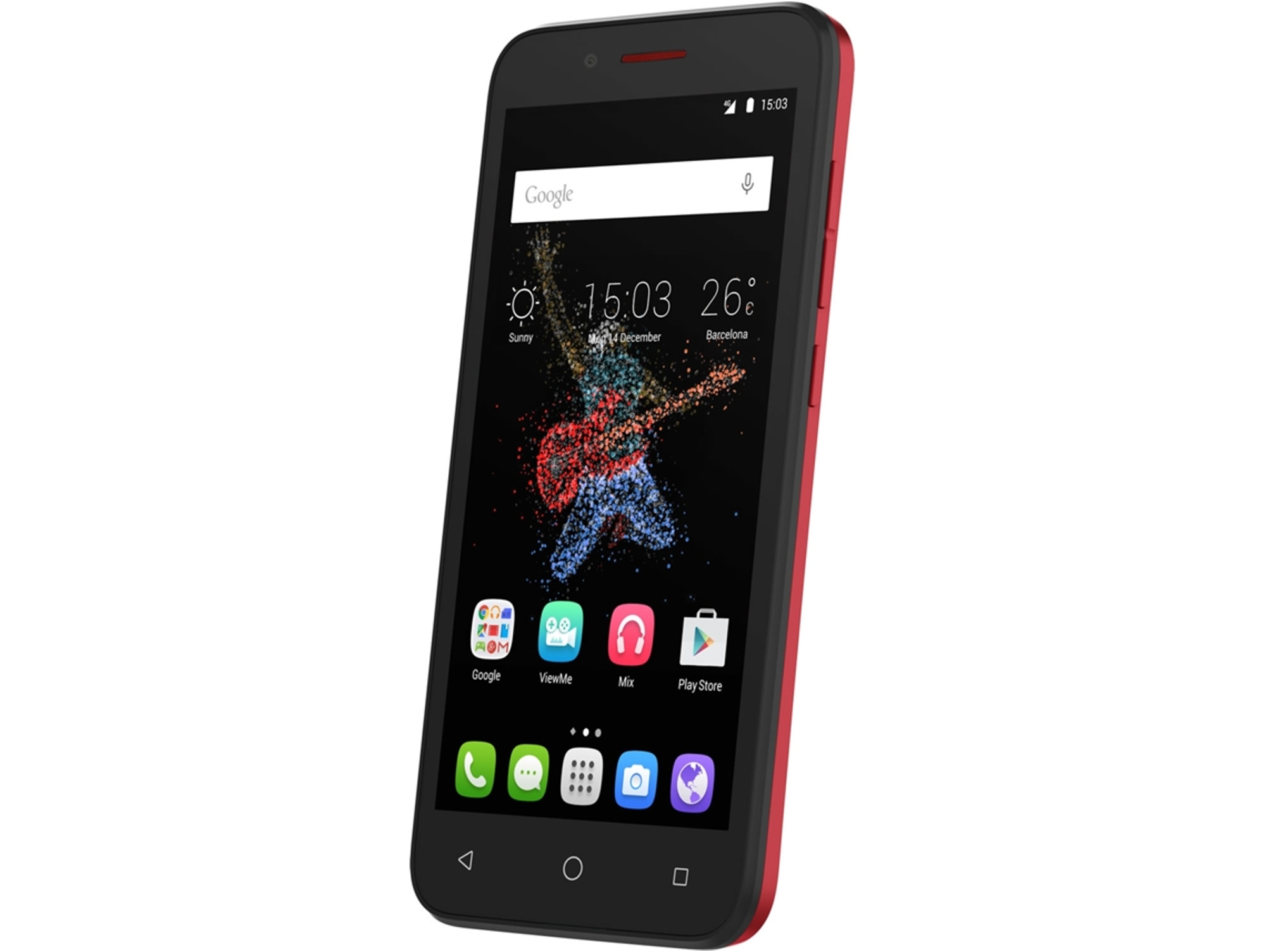 Smartphone ALCATEL Go Play (5'' - 1 GB - 8 GB - Rojo)
