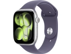  APPLE Watch Series 11 GPS 46 mm Plata Aluminio con Correa Deportiva Niebla Lila(Tamaño M/L)
