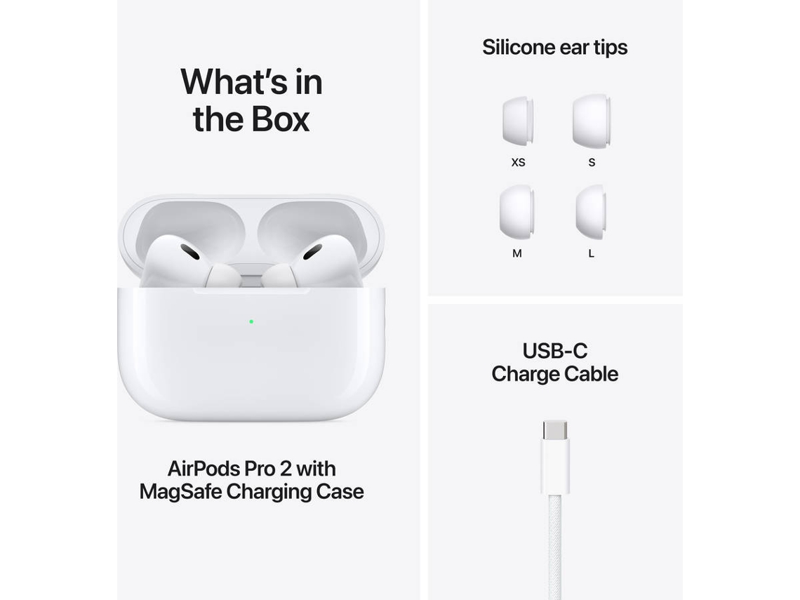 Airpods Pro APPLE 2ª Generación USB-C (In Ear - Micrófono