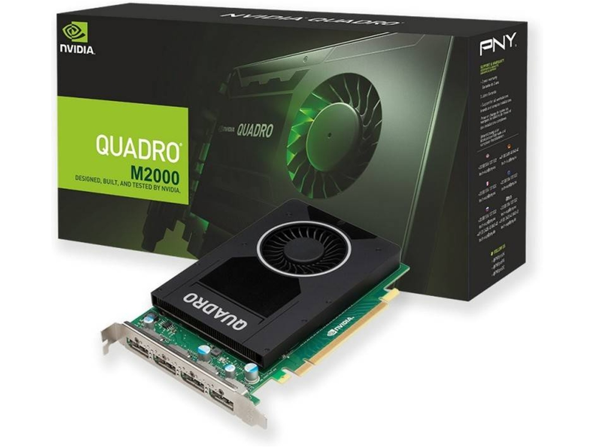 Tarjeta Gráfica nVidia PNY QUADRO M2000 NV 4GB GDDR5