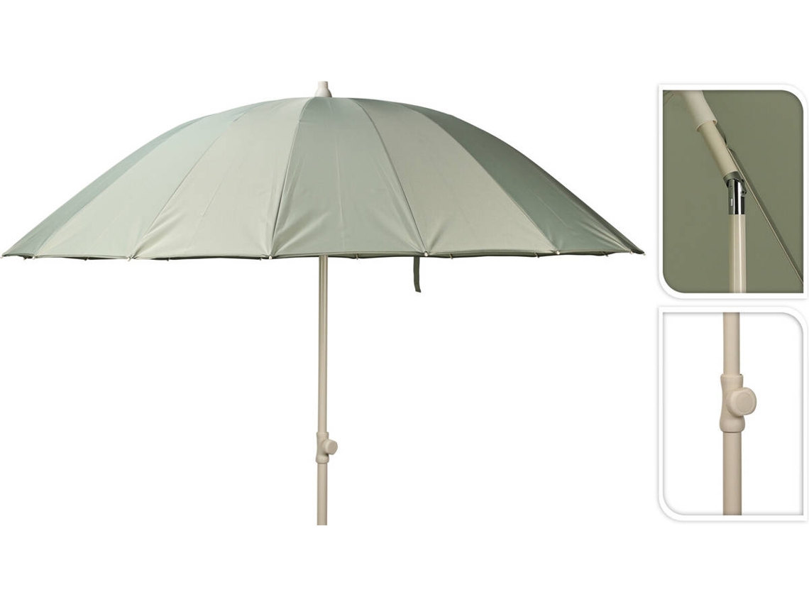 Parasol inclinable AMBIANCE (220 x 220 cm - Verde)