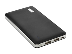 Powerbank PNY LH8000 (8000 mAh - 2 USB - MicroUSB - Negro)
