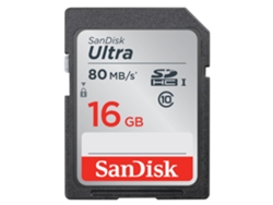 Tarjeta de Memoria SANDISK Ultra SD 16 GB