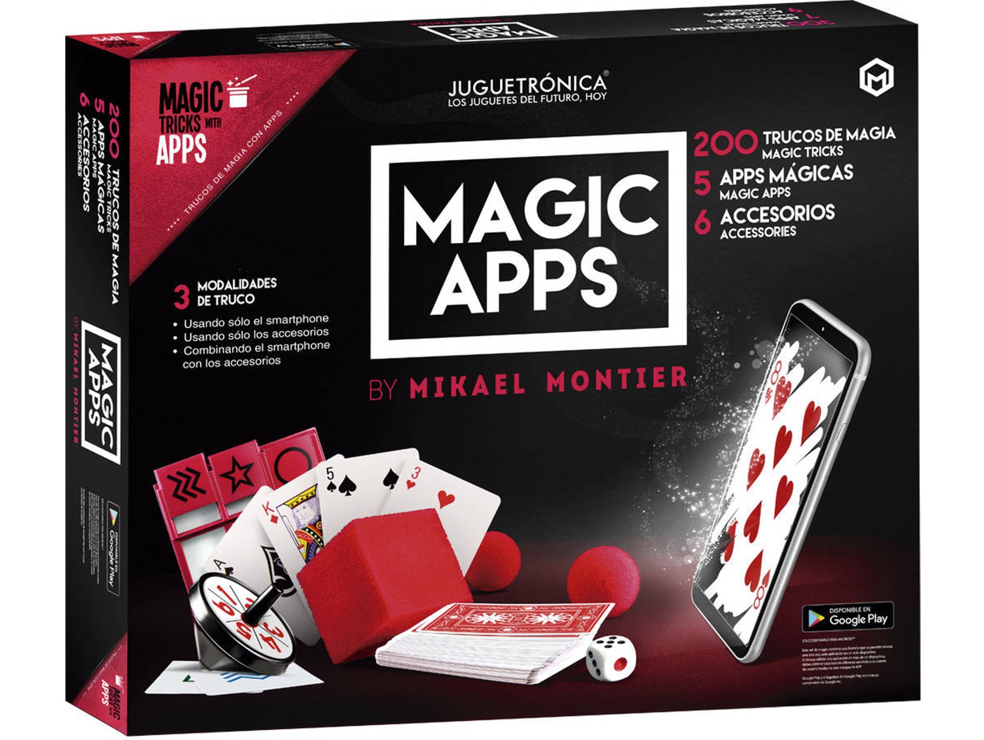 Kit de magia 200 trucos MAGIC APPS by Mikael Montier