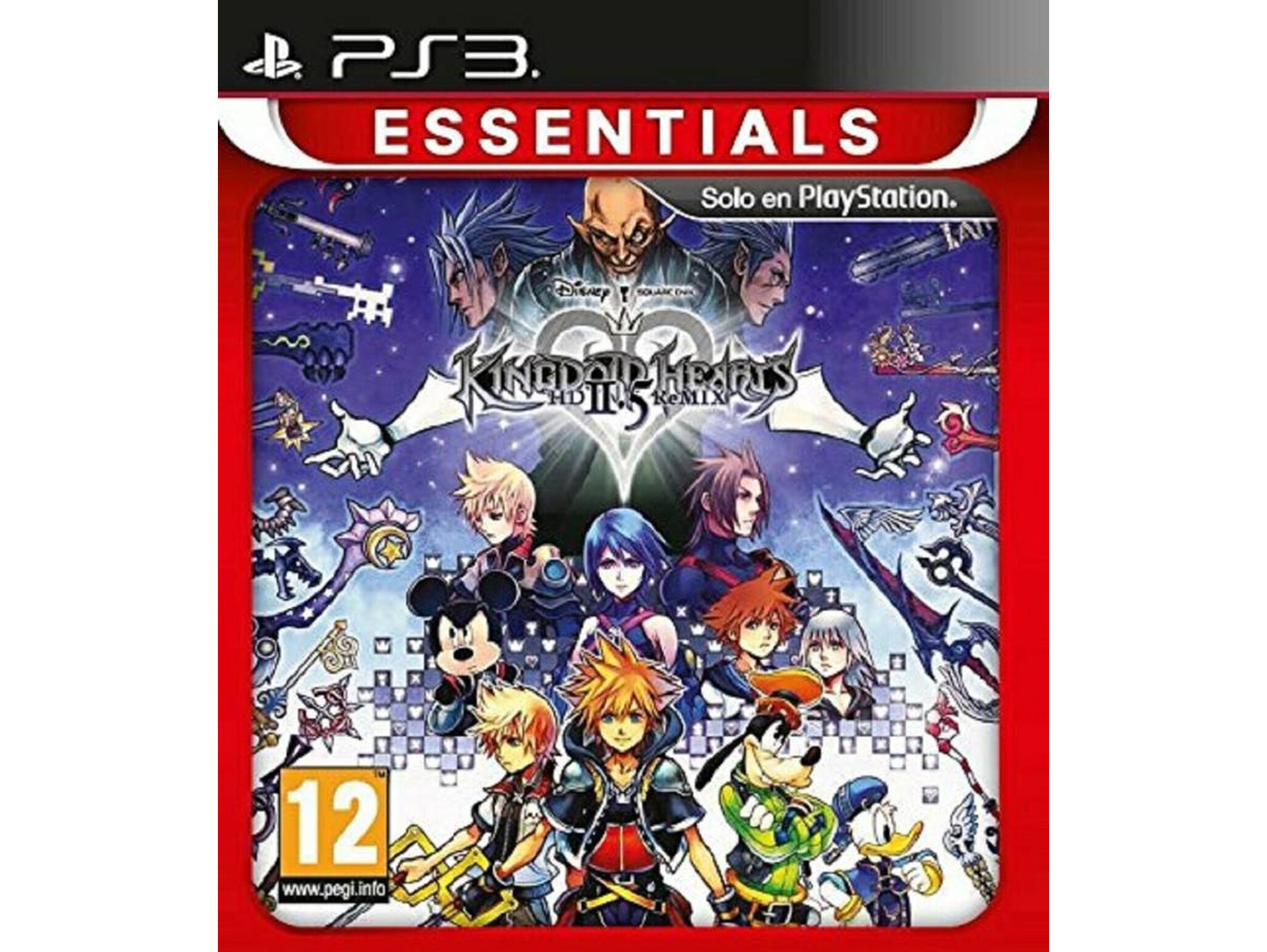 Juego PS3 Kingdom Hearts HD2.5 Remix Essentials