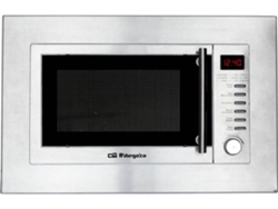 Microondas Integrable ORBEGOZO MIG 2027 (20 L - Con grill - Inox)