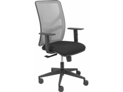 Silla Operativa PYC Motilla  Negro (Brazos Ajustables - Malla)